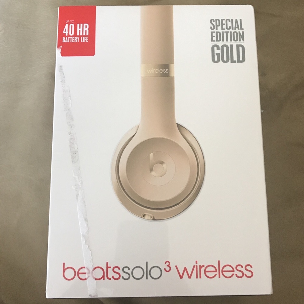Beats Solo 3 Wireless | Gold | Headphones